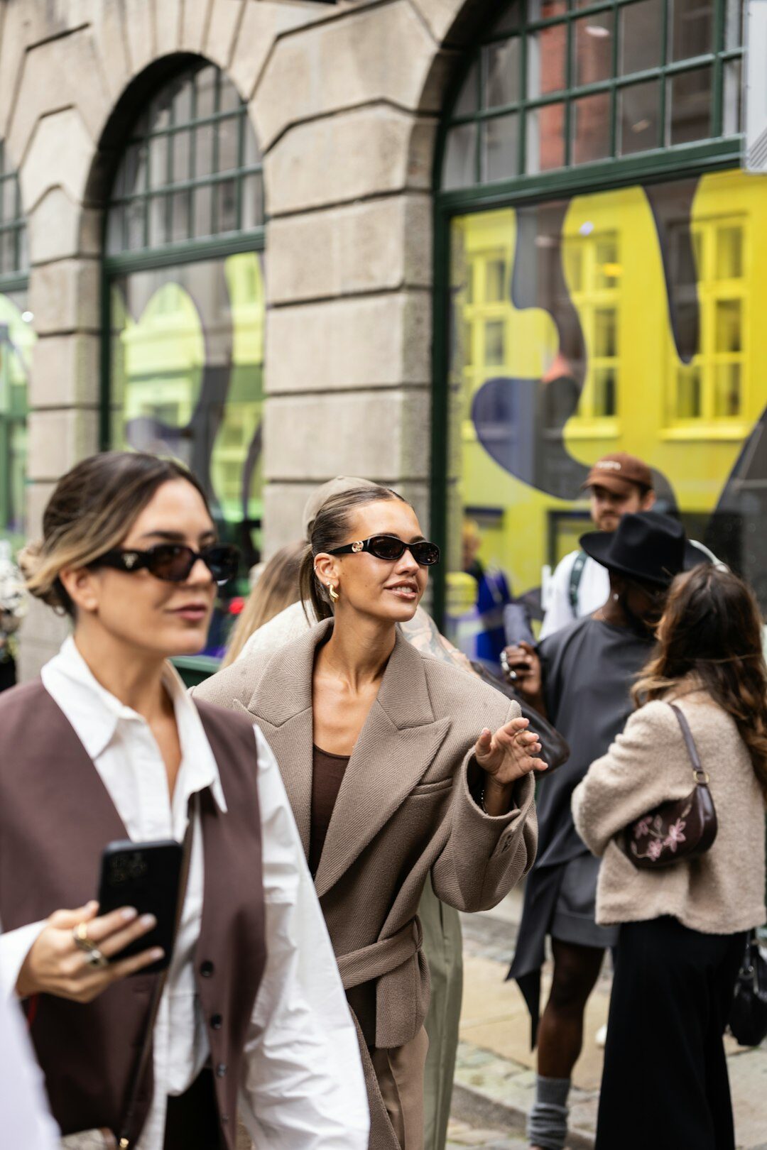 Danish business professionals networking at an event
