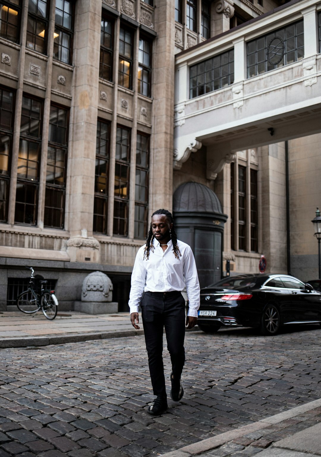 Portrait of a Danish male investor